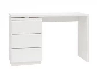 Line työpöytä + laatikosto valkoinen