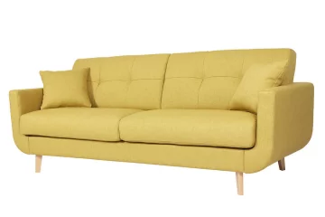Olivia 3-istuttava sohva Lido kankailla