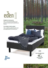 Eden 1 runkosänky 80x200, Hilding Anders