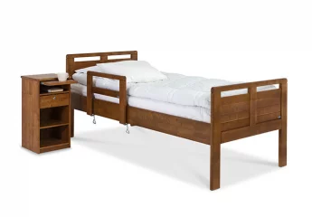 Seniori sänky 90x200 pähkinä