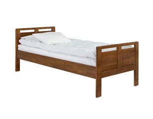 Seniori sänky 90x200, madallettu, pähkinä