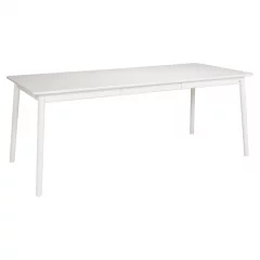 ZigZag pöytä 140(53)x90 valkoinen