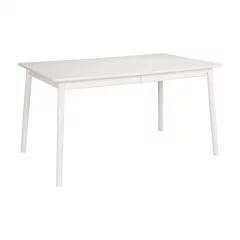 ZigZag pöytä 140(53)x90 valkoinen