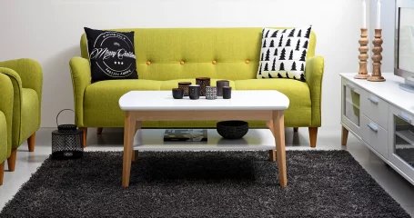 Joy 3-istuttava sohva Lido kankailla