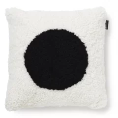 Curly tyynynpäällinen valkoinen/musta pallo