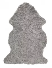 Curly lampaantalja 95 cm natural grey