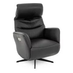 Comfort-e sähkösäätöinen mekanismituoli, musta nahka