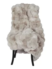 Skinnwille Misty M torkkupeitto 120x180 cm, Sand