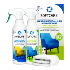 Softcare tekstiilien hoitopakkaus