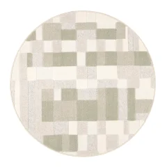 VM Carpet Domino matto pyöreä